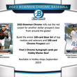 Load image into Gallery viewer, 2023 Bowman Chrome Baseball Hobby Box