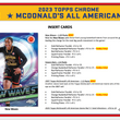 Load image into Gallery viewer, 2023 Topps Chrome McDonald's All American Basketball Hobby Box