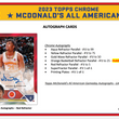 Load image into Gallery viewer, 2023 Topps Chrome McDonald's All American Basketball Hobby Box