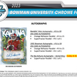 Load image into Gallery viewer, 2023 Bowman Chrome University Football Hobby Box