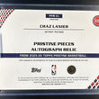 Load image into Gallery viewer, 2025 Topps Pristine Chaz Lanier Pieces Rookie Auto Relics Purple /99 RC Pistons
