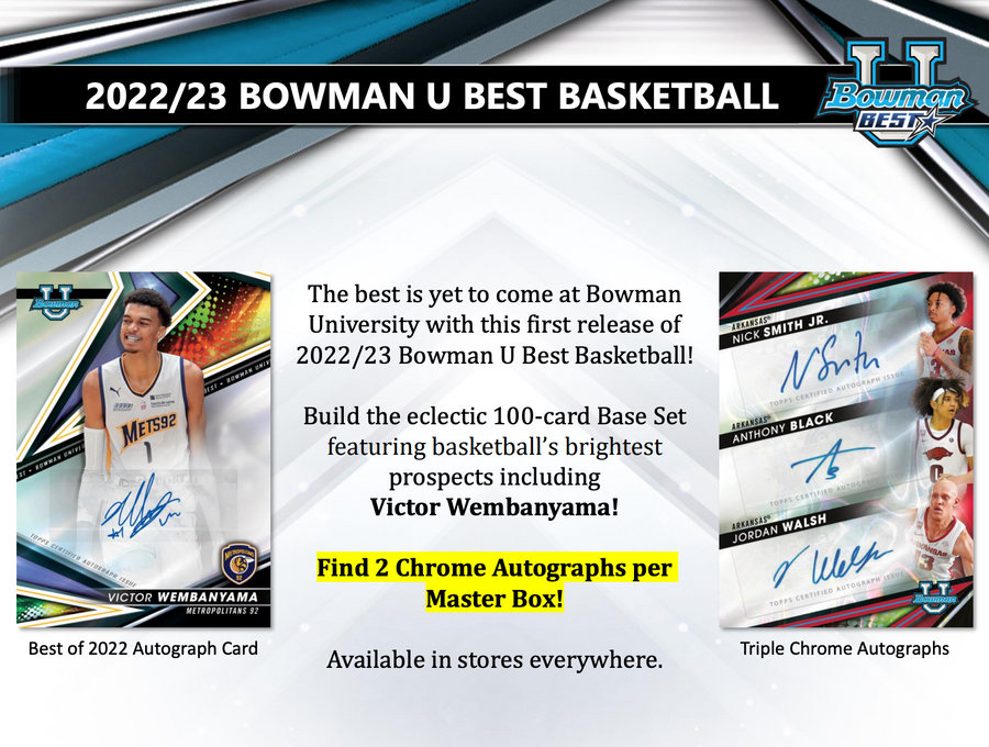 2022-23 Bowman University Best Basketball Hobby Pack