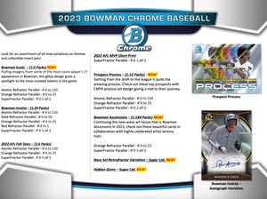 2023 Bowman Chrome Baseball Hobby Pack