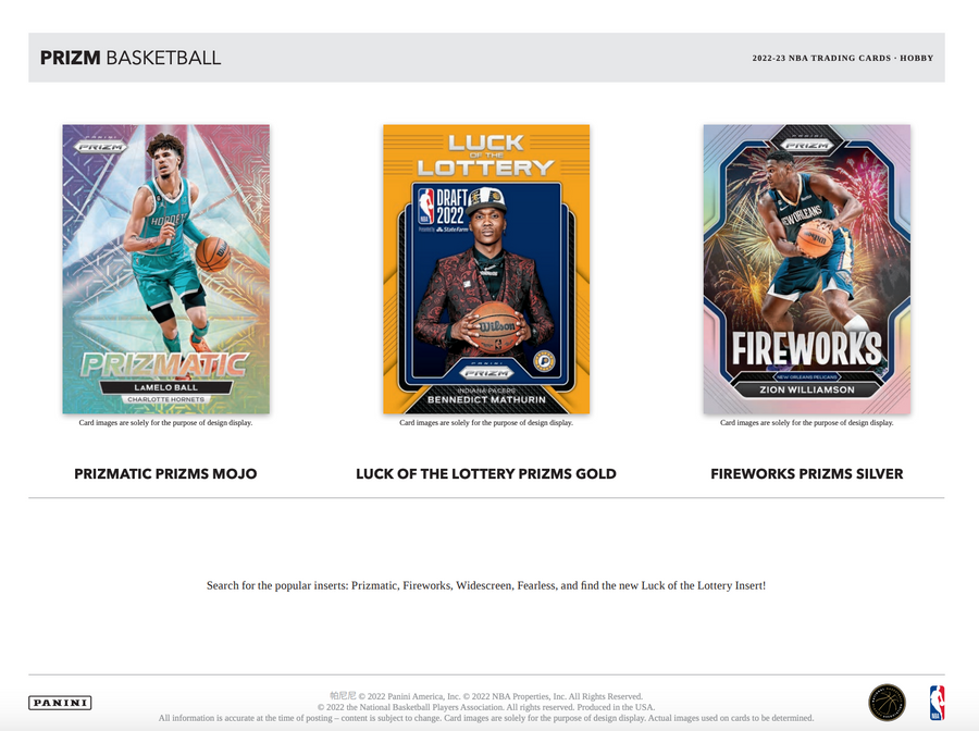 2022-23 Panini Prizm Basketball Hobby Pack